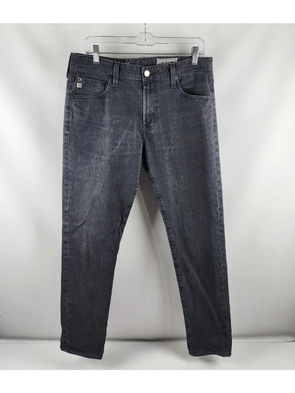 AG Adriano Goldschmied Jeans Men 33x31 Gray Black Dylan Slim Skinny Leg Denim